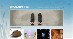 Desktop Screenshot of nadasdyfilm.ch